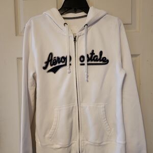 Aeropostale Women's White Hoodie